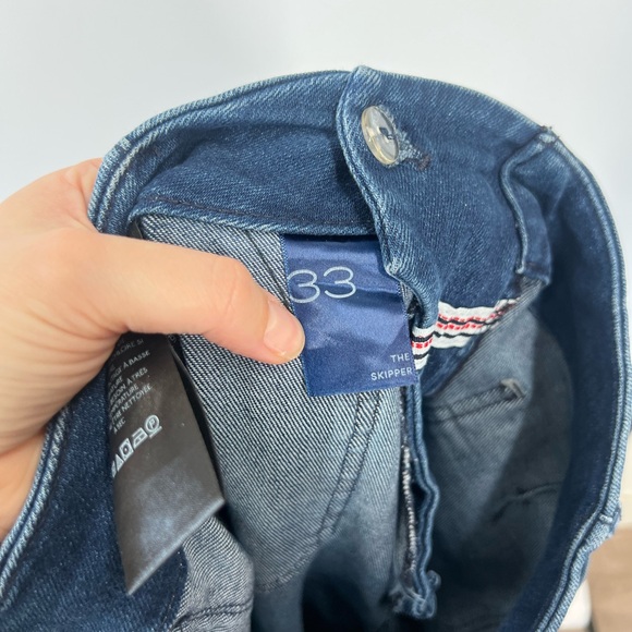 Maeve by Anthropologie The Skipper High Rise Wide Leg Cropped Jeans - Picture 6 of 8